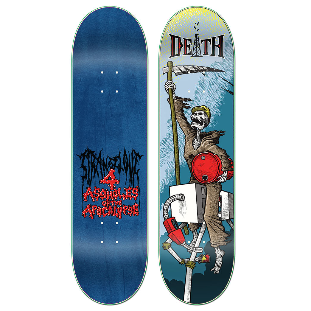 Todd Francis / Death / 8.25 Deck – StrangeLove Skateboards