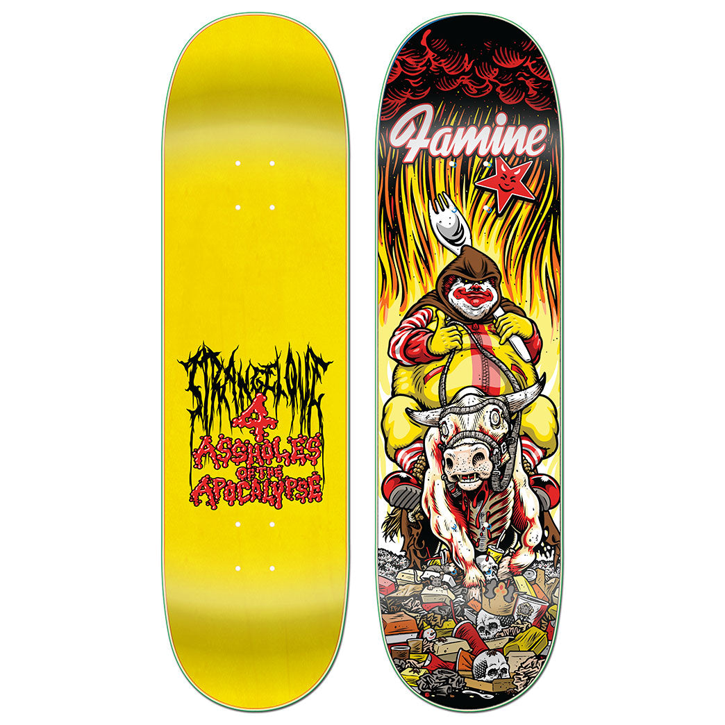 krooked SEAN CLIVER strangelove サイン入りデッキ Sean Cliver / Famine / 8.75 Deck – StrangeLove Skateboards