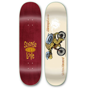 Strangelove Skateboards Brian Howard guest model 8.75 screened board by Sean Cliver
