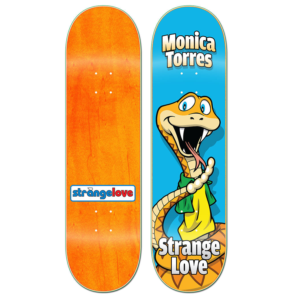 E COX × RUDE GALLERY ハラコ Monica Torres / Snake / 8.125 Deck – StrangeLove Skateboards