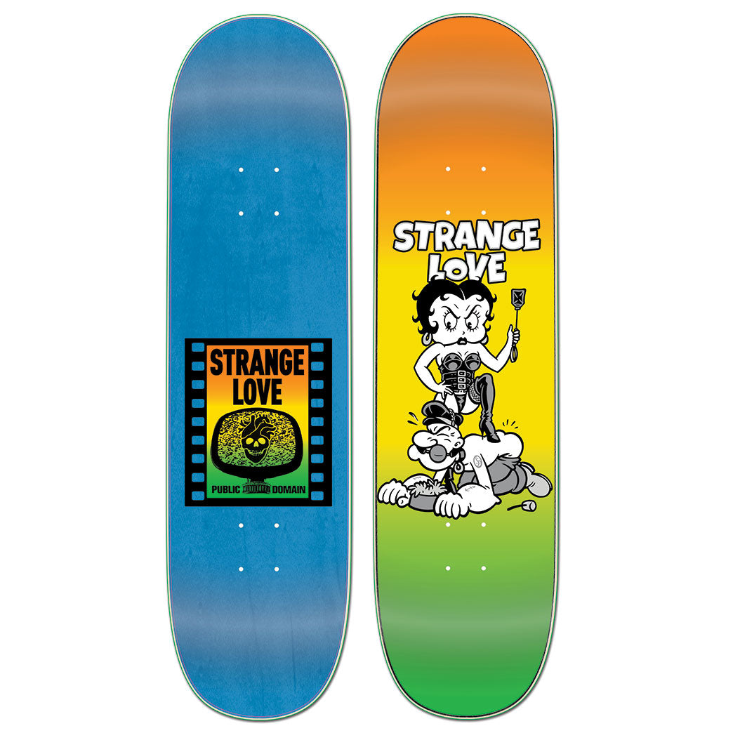 Public Domain / BDSM / 8.5 Deck – StrangeLove Skateboards