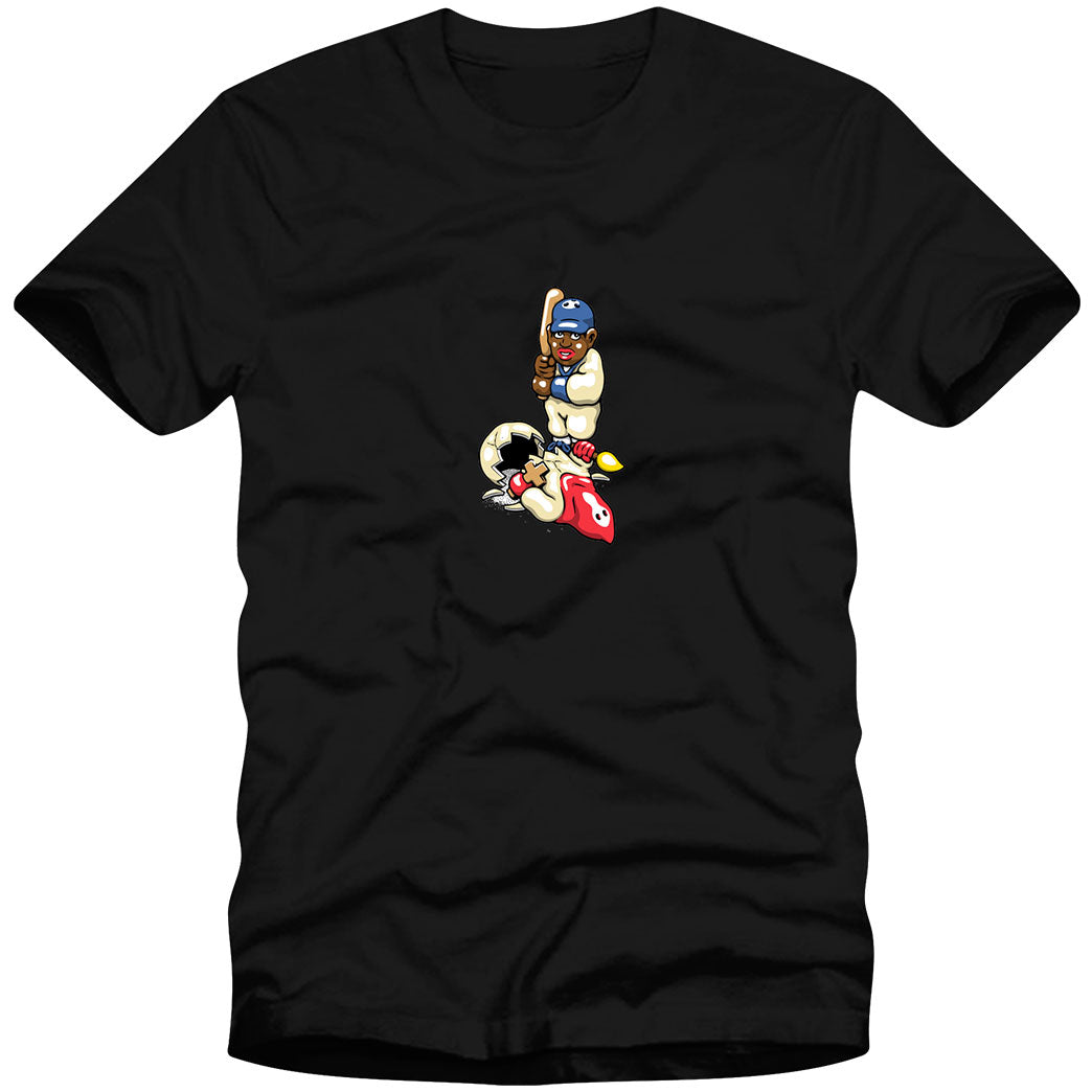 Salt 'n' Pepper / Black / T-Shirt – StrangeLove Skateboards