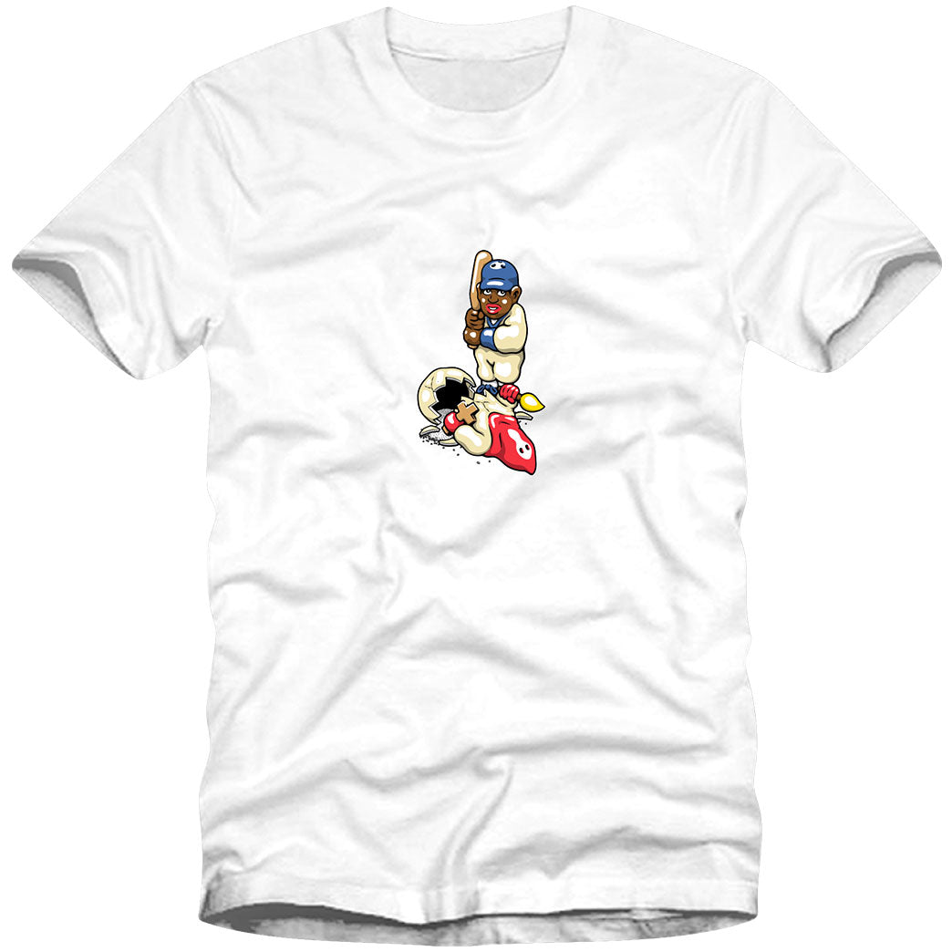 Salt 'n' Pepper / White / T-Shirt – StrangeLove Skateboards