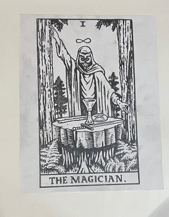 Sean Cliver / Original Art / Magician Tarot Card (Pencil)