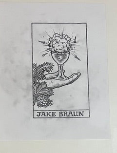 Sean Cliver / Original Art / Jake Tarot Card (Pencil)