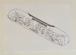 Sean Cliver / Original Art / Animal Farm Sketch (Sharpie)