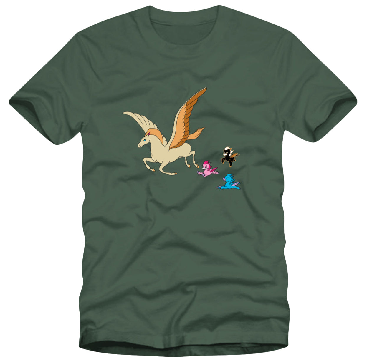 Pegasus / Lola Clique / Royal Pine / T-Shirt