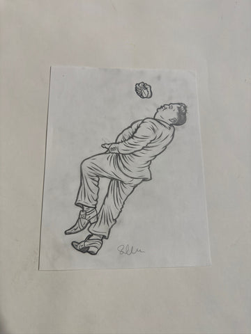 Sean Cliver / Original Art / Kim Jong Un (Pencil)
