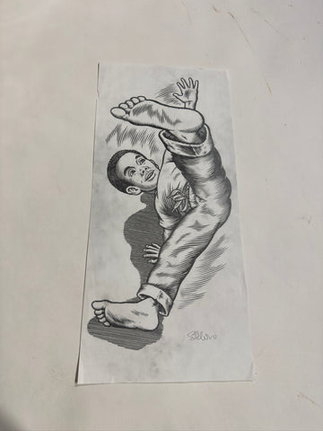 Sean Cliver / Original Art / Breakin' (Pencil)