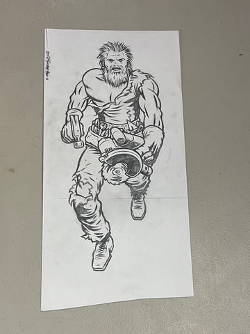 Sean Cliver / Original Art / Mad Max (Pencil)