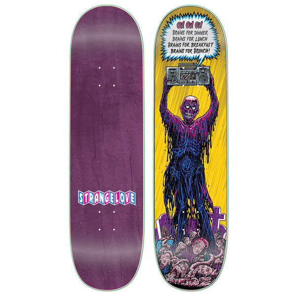 Brains / 8.5 Deck – StrangeLove Skateboards