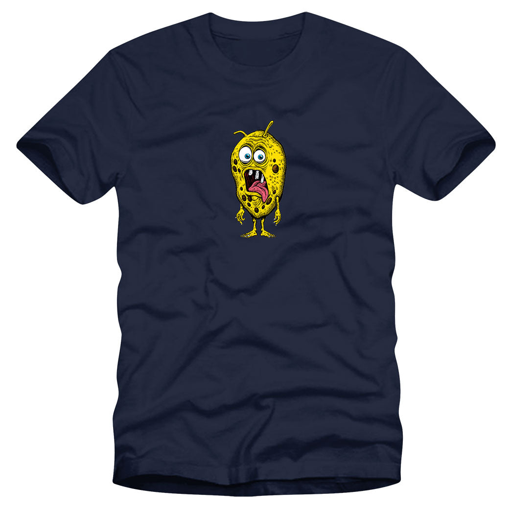 StrangeLove Skateboards Paul Zitzer navy t-shirt by Sean Cliver 