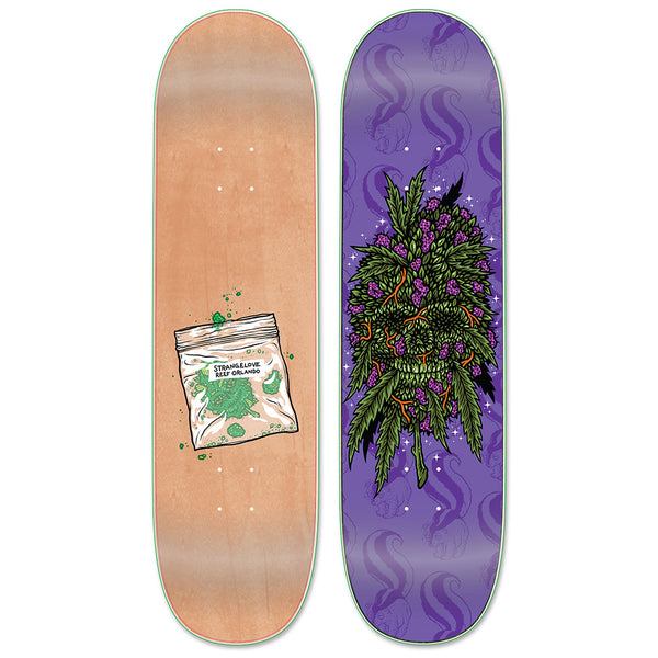 earl skateboards ‘Web’ Deck Purple　8.25 Web' Deck Purple – Earl Skateboards