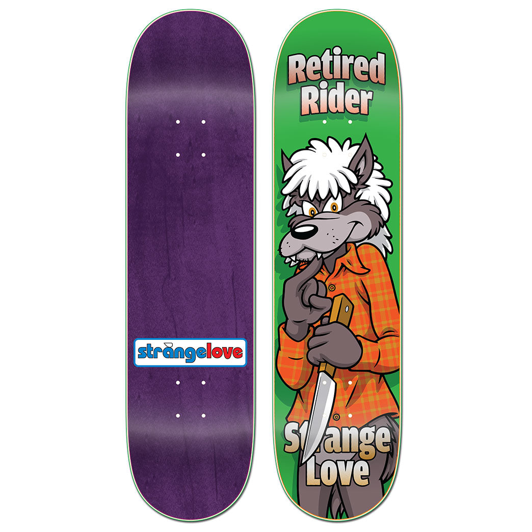 Retired Rider / Wolf / 8.0 Deck