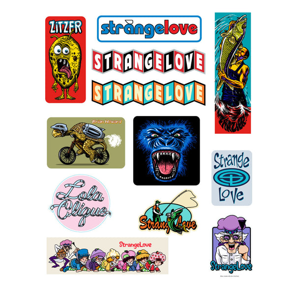 StrangeLove Pack #18 / Stickers / Fruitcake