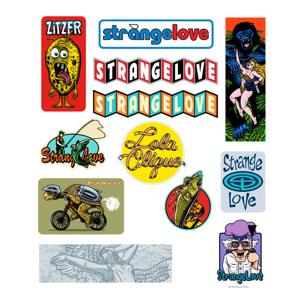 StrangeLove Pack #18 / Stickers / Love Will Tear Us Apart