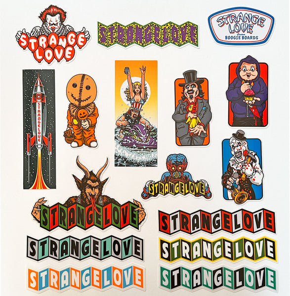 StrangeLove Pack #28 / Stickers
