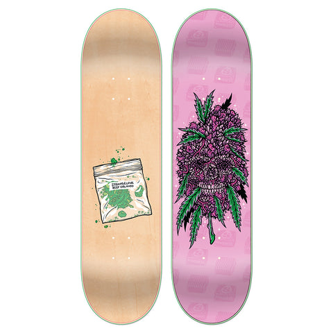 Heart Skull / 9.0 Deck (Signed) – StrangeLove Skateboards