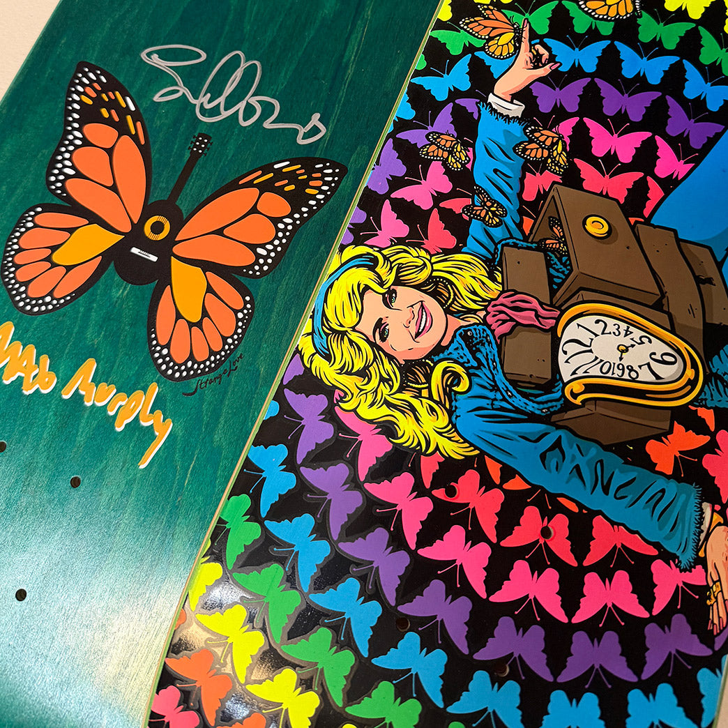 Max Murphy / Hello Dali / 8.5 Deck (Signed) – StrangeLove Skateboards