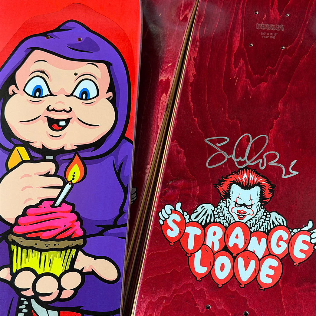 Team / Creature Feature / 8.0 Deck (Signed) – StrangeLove Skateboards