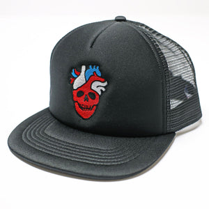 Heart Skull / Trucker Hat