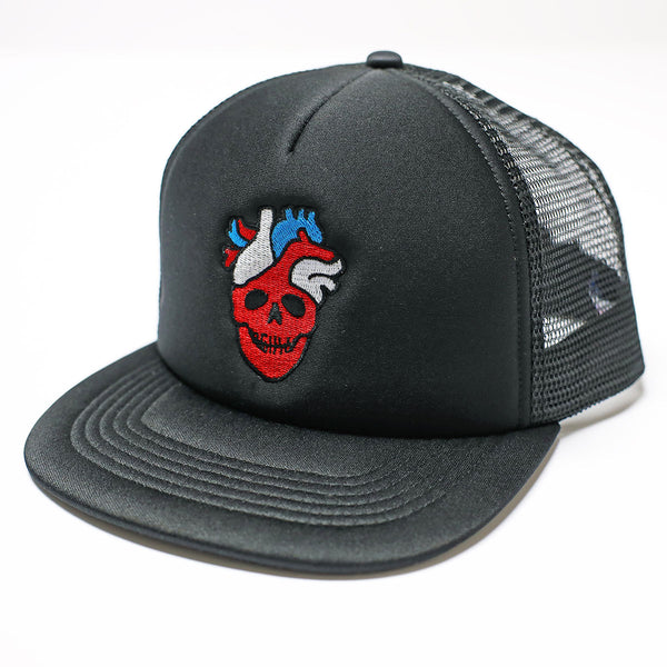 Heart Skull / Trucker Hat