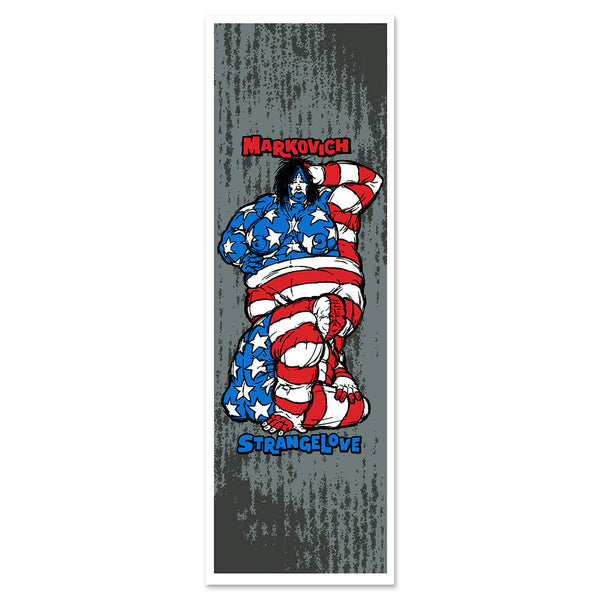 Sean Cliver / Markovich (Gray) / Print – StrangeLove Skateboards