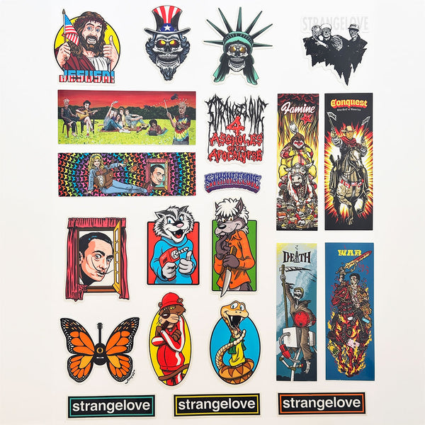 StrangeLove Pack #27 / Stickers