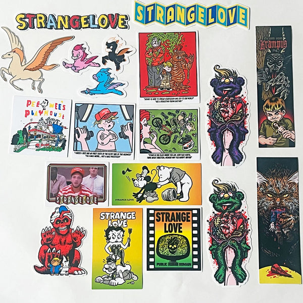 StrangeLove Pack #29 / Stickers