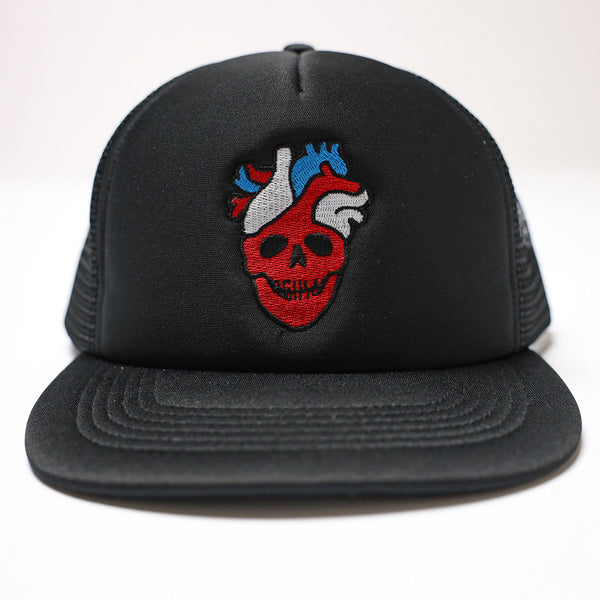 Heart Skull / Trucker Hat