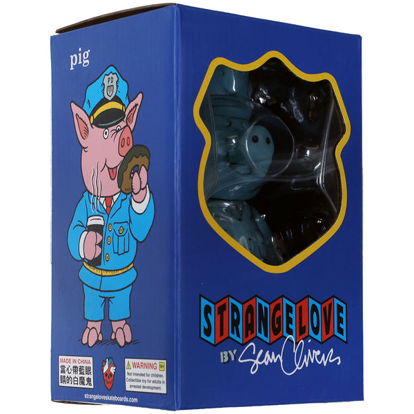 Pig / Blue Glow  / Vinyl Toy (Signed)