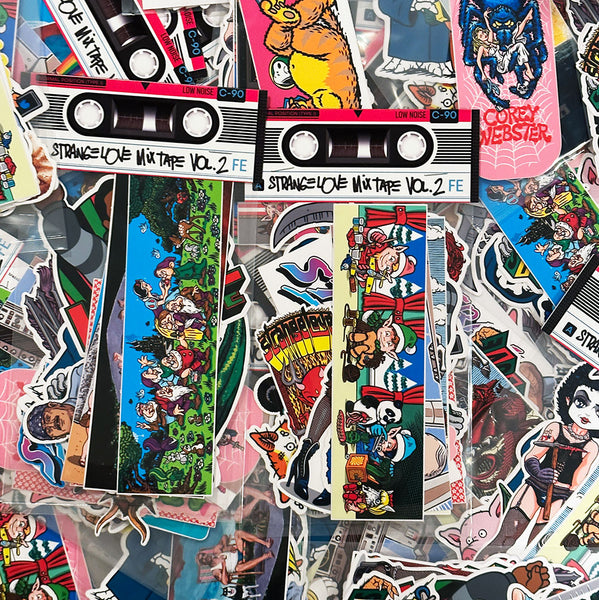StrangeLove Mix Tape Vol. 2 / Stickers
