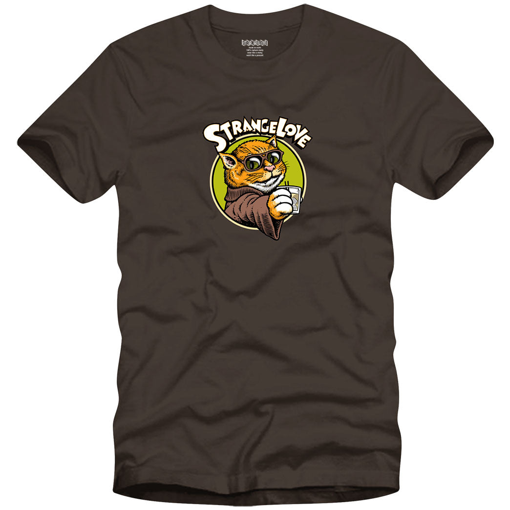 Cat / Chocolate / T-Shirt